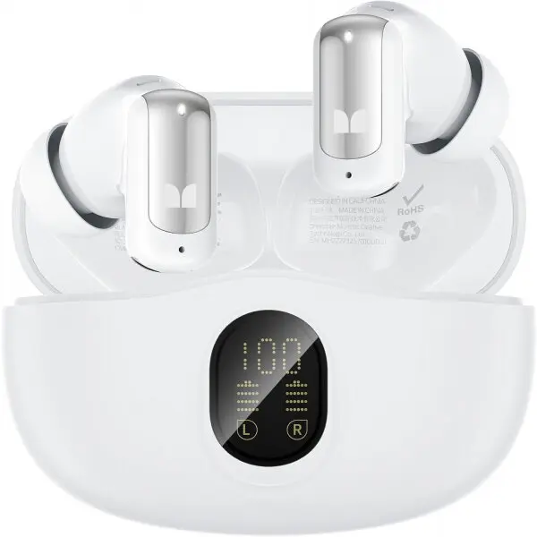 MONSTER Casti True Wireless Monster N-Lite 217, Bluetooth, Alb