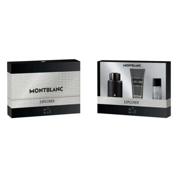 Mont Blanc Explorer Set cadou pentru bărbați Volum 100 ml EDP + EDP 15 ml + gel de duș 100 ml