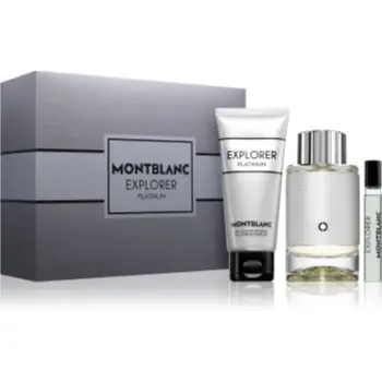 Montblanc Explorer Platinum set cadou pentru bărbați