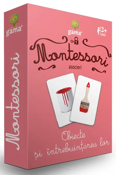 Montessori. Asocieri - obiecte si intrebuintarea lor