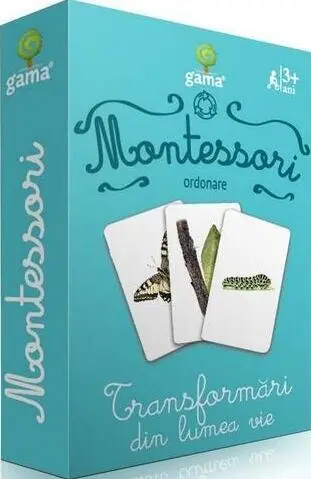 Montessori. Ordonare - Transformari din lumea vie
