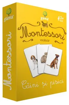 Montessori. Vocabular. Caini si pisici/***