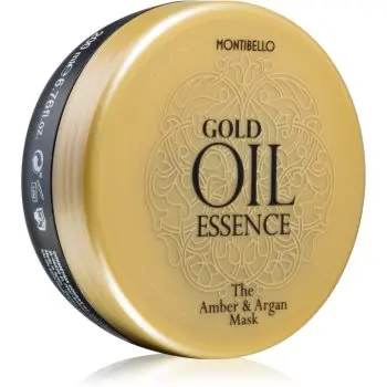 Montibello Gold Oil Amber & Argan Mask Mască de păr cu efect revitalizant