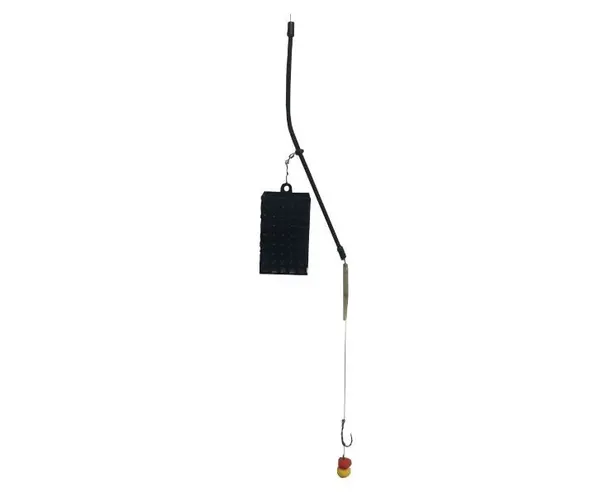 Montura Accesorii pescuit > Nada si momeli,procarpfishing, cu tub anti-tangle si cosulet momitor carlig legat pe fir de par