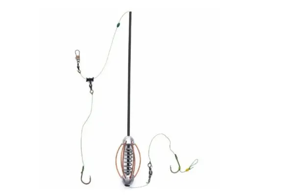MONTURA crap si caras prokarpfishing ARC CU TIJA SI TEU, FIR TEXTIL, DOUA CARLIGE legate