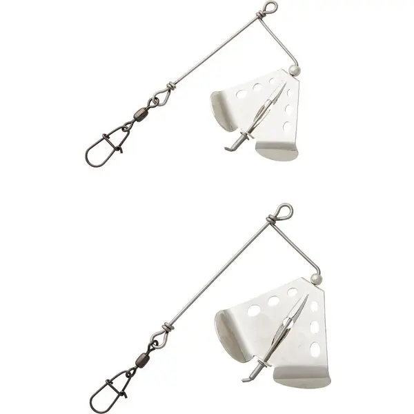 Montura Easyon Buzzer Bait Arm L Silver 2Buc
