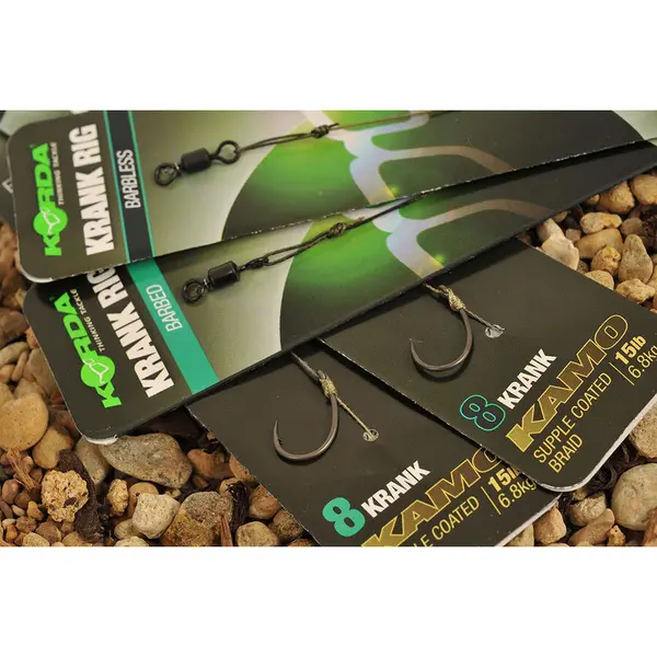 Montura Krank Ready Rig Barbed Nr.4/20Lb