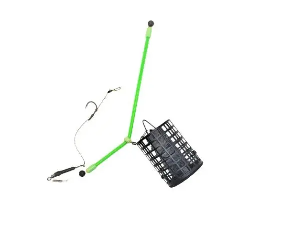 montura prokrapfishing Accesorii pescuit > Nada si momeli cu cosulet 40gr, carlig legat pe fir de par nr. 4