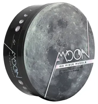 Moon: 100 Piece Puzzle. Featuring Photography from the Archives of NASA/***