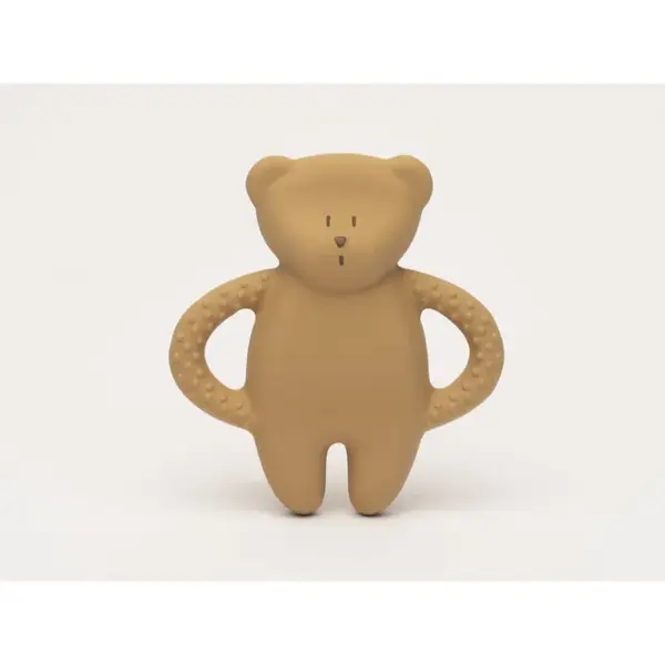 Moonie Natural Teether Cappucino jucărie pentru dentiție 1 buc