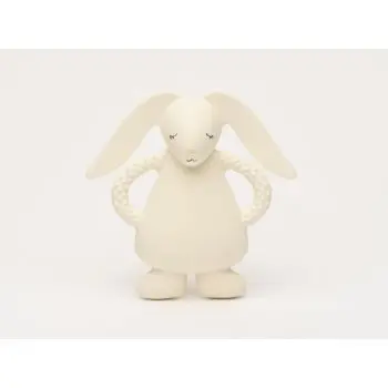 Moonie Natural Teether Cream jucărie pentru dentiție
