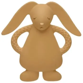 Moonie Natural Teether Rabbit jucărie pentru dentiție