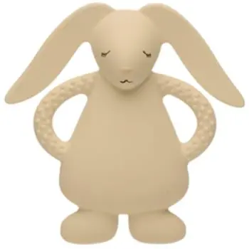 Moonie Natural Teether Rabbit jucărie pentru dentiție
