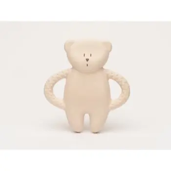 Moonie Natural Teether Rose jucărie pentru dentiție