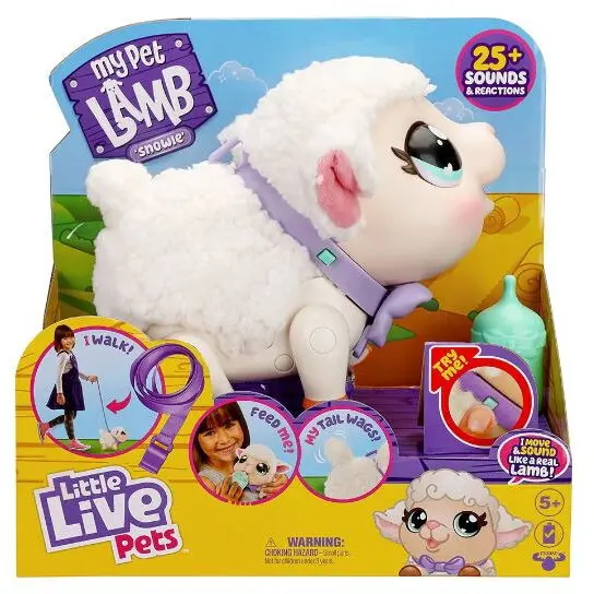 Moose Jucarie interactiva Little Live Pets - Mielul Snowie
