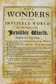 More Wonders of the Invisible World, Paperback/Robert Calef