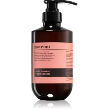 moremo Scalp Shampoo Clear And Cool curatarea profunda a scalpului anti matreata