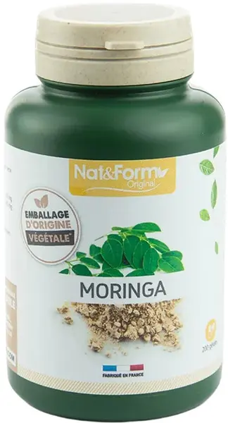 Moringa, 200 capsule, Nat&Form