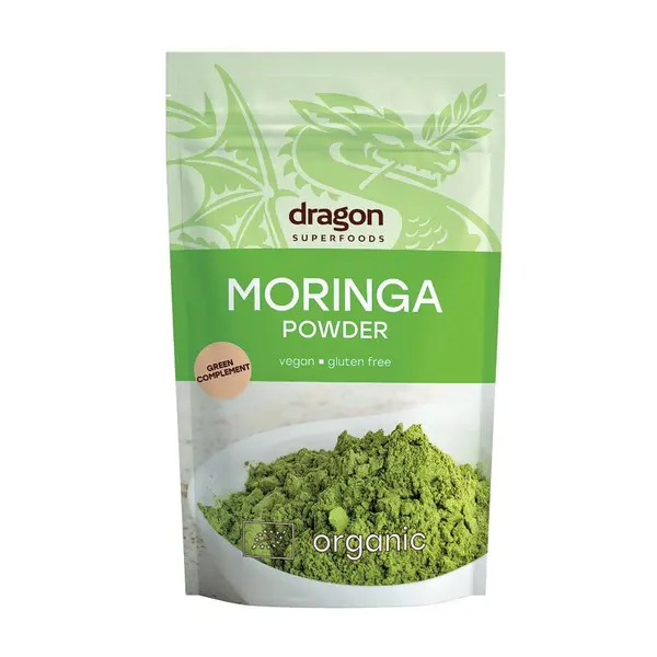 Moringa pulbere bio 200g Dragon Superfoods
