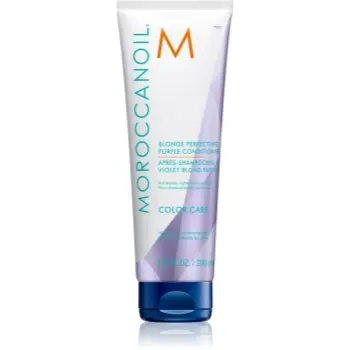 Moroccanoil Color Care Blonde Perfecting Purple Conditioner balsam de par violet pentru parul blond cu suvite