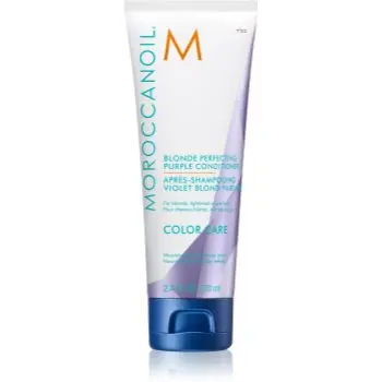 Moroccanoil Color Care Blonde Perfecting Purple Conditioner balsam de par violet pentru parul blond cu suvite