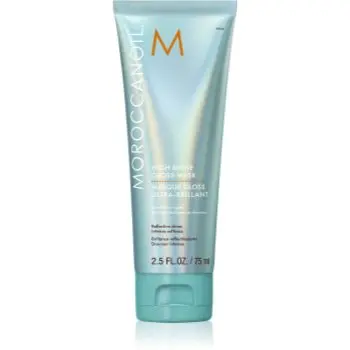 Moroccanoil High Shine Gloss Mask Mască nutritivă pentru păr neted și lucios cu ulei de argan