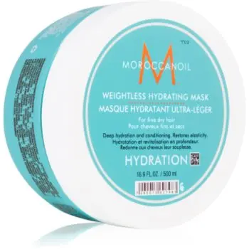 Moroccanoil Hydration Weightless Hydrating Mask mască de hidratare profundă pentru par uscat si fragil