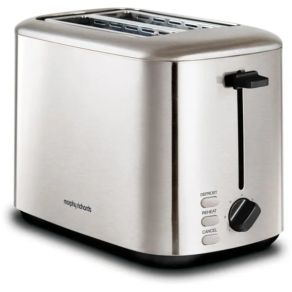 Morphy Richards Prajitor de paine Morphy Richards Equip 22067, 800W, 7 setari, 2 felii, Inox