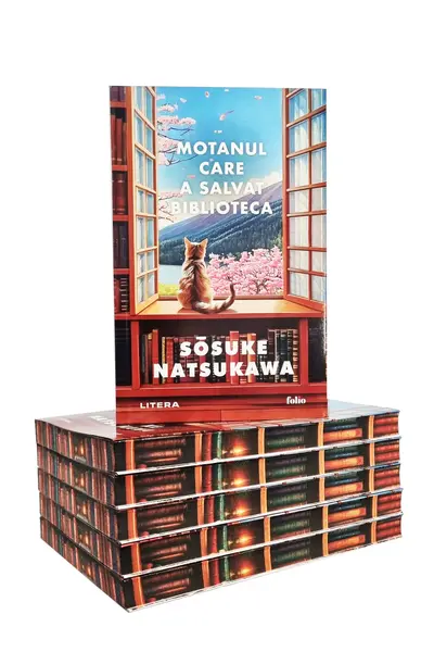 Motanul care a salvat biblioteca - PRINTED EDGES