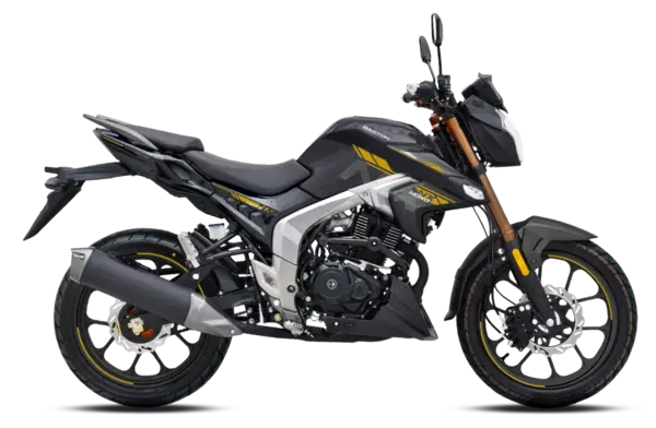Motocicleta Barton Motors Noxo 125cc, negru galben,racire aer,