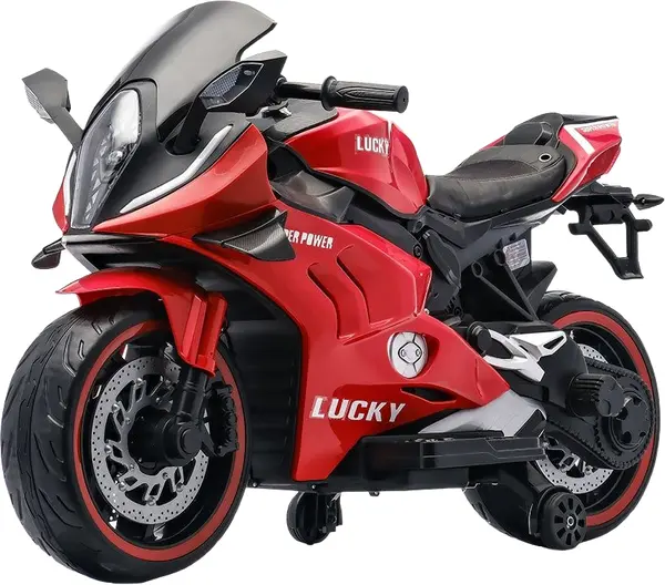 Motocicletă electrică cu baterie Ocie - Lucky, rosu