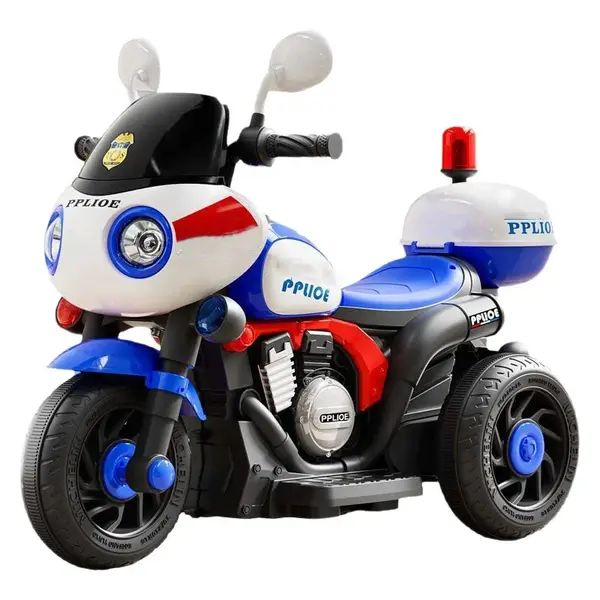 Motocicleta electrica cu lumini si sunete - Model Police