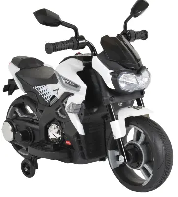 Motocicleta electrică pentru copii Moni Toys - Houston, alb