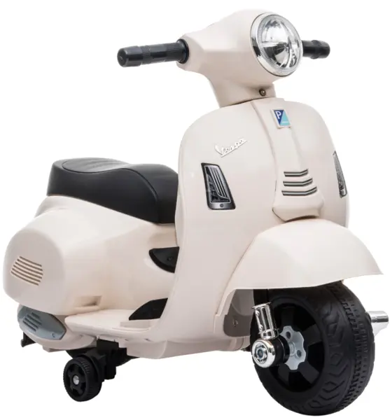 Motocicleta electrică pentru copii Vespa - GTS Super Sport, alb
