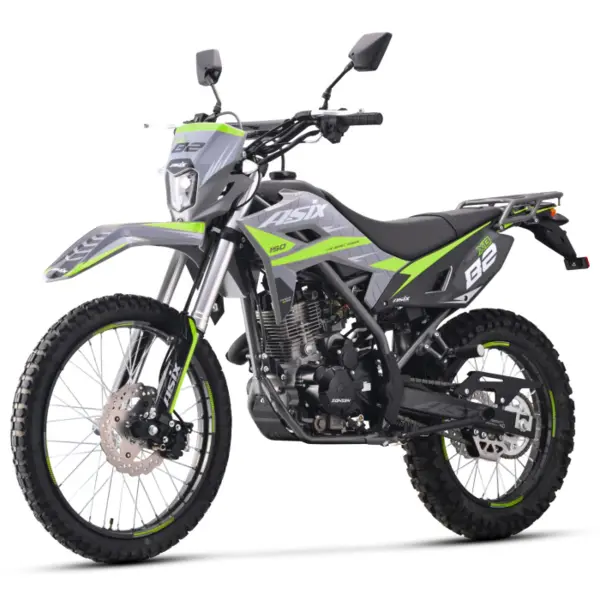 Motocicleta Enduro Cross,Asix XB82, A1, 150cc, 21 18,gri-verde