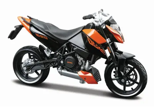 Motocicleta metalica cu stand MAISTO Editie Speciala Ktm 690 Duke, Scara 1 la 18