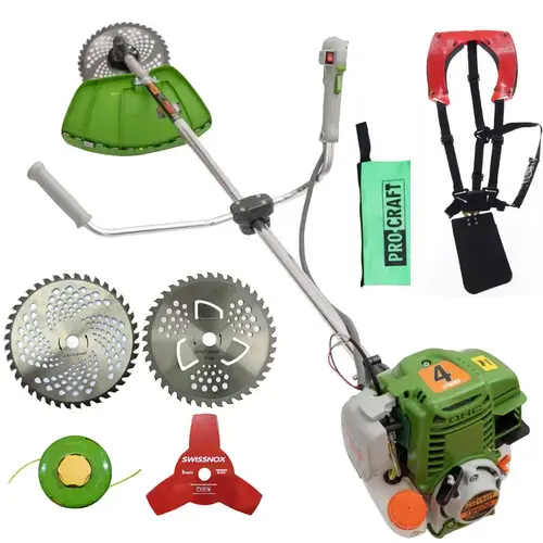 Motocoasa benzina ProCraft T5600, 5600W, 9000 RPM