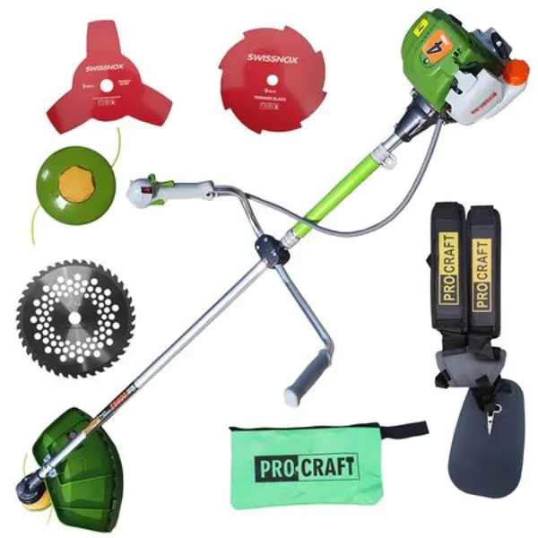 Motocoasa Procraft T5600, Motor 4 Timpi, 1.8 CP, Complet Accesorizata, Model Nou