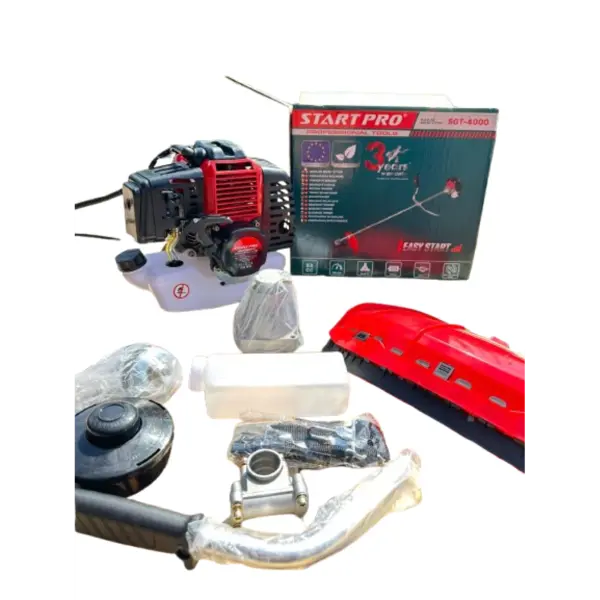 Motocoasa Start Pro, 2.4CP, 1750W, 52 cilindri,7500 RPM, latime taiere 25cm, Benzina