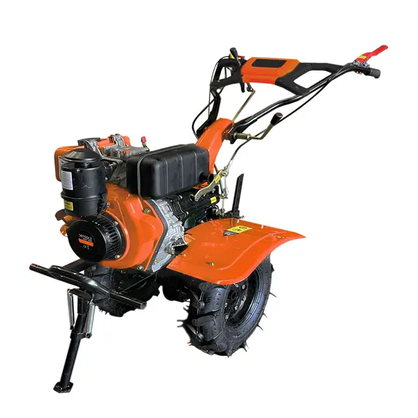 Motocultor motorina, DETOOLZ, 7CP, 280CC, 4T, 2 viteze inainte + 1 inapoi, pornire manuala, cu roti