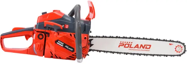 Motofierastrau Poland 9688 cu Ecran Digital, Motor 3.2CP 58CC, Sina 16 Inch si Lant 0.325 pentru Taiere Lemne si Gospodarie