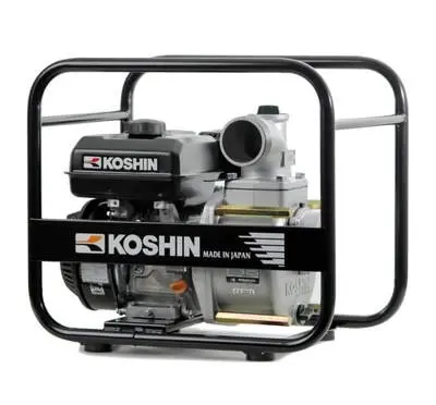Motopompa ape semimurdare KOSHIN STV-80X-BAA motor Koshin K180 Ø 80 mm debit 54 mc/h