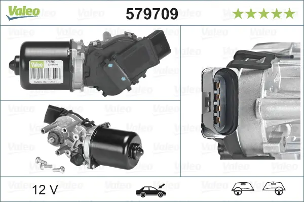 Motor stergator Fata potrivit AUDI A2 02.00-08.05