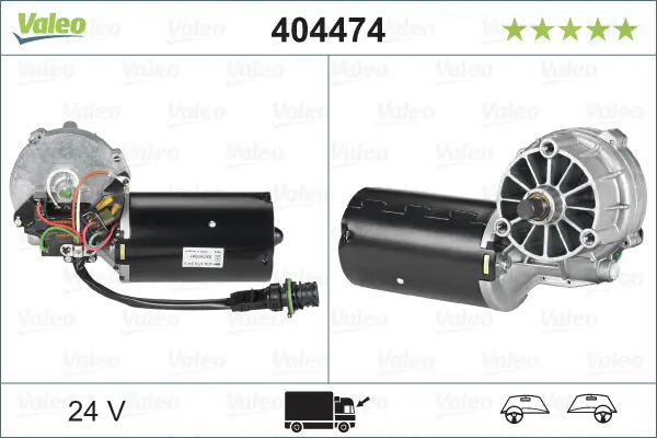 Motor stergator Fata potrivit MERCEDES CITARO (O 530), CITO (O 520), CONECTO (O 345) M476.930-OM926.949 01.98-