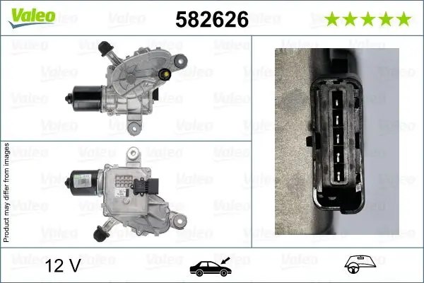 motor stergator VALEO ORIGINAL PART 582626