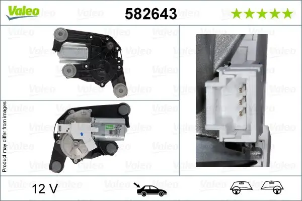 motor stergator VALEO ORIGINAL PART 582643