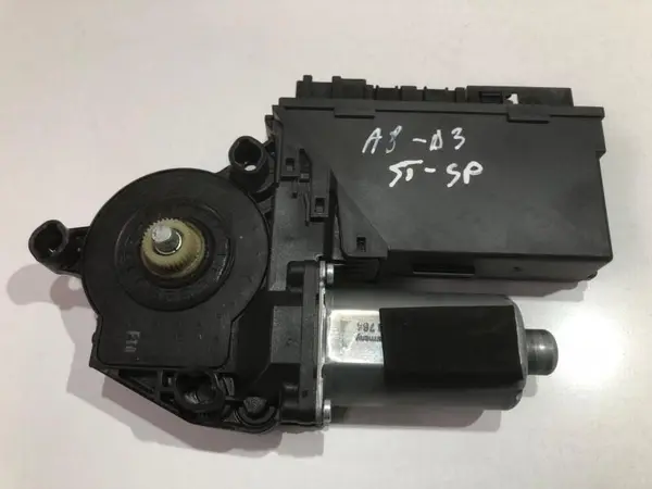 Motoras macara geam stanga spate cu modul 4e0910802a Audi A8 (2002-2009) [4E] D3