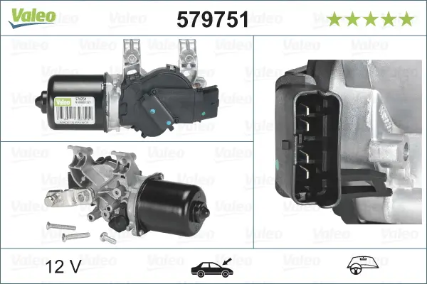Motoras stergator fata NISSAN QASHQAI I intre 2007-2013