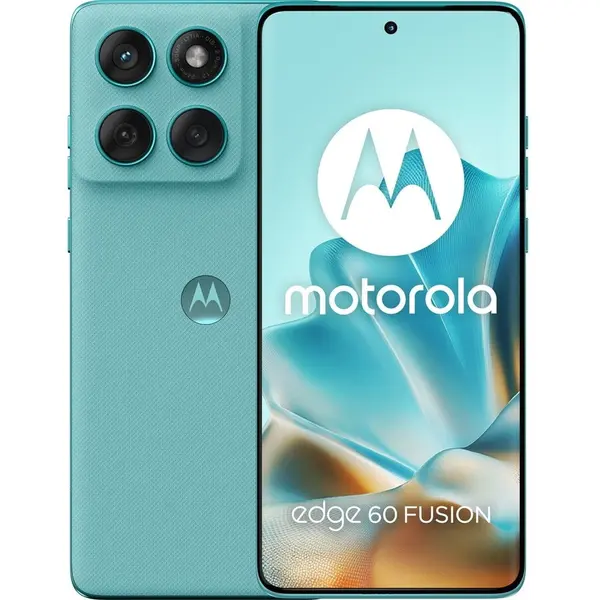 Motorola Telefon mobil Motorola Edge 60 Fusion, 8GB RAM, 256GB, 5G,Dual SIM, Pantone, Turcoaz