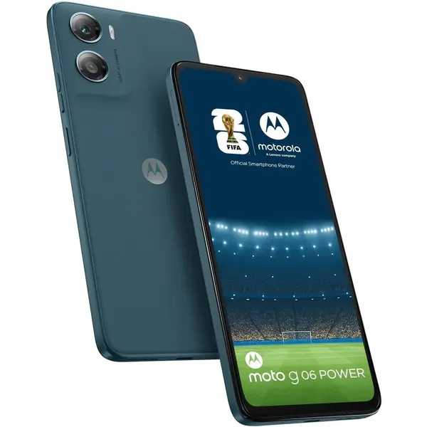 Motorola Telefon mobil Motorola g06 Power, Dual SIM, 256GB, 4GB RAM, Tapestry